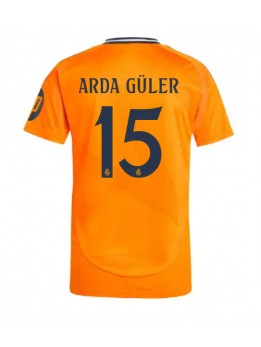 Billige Real Madrid Arda Guler #15 Bortedrakt 2024-25 Kortermet